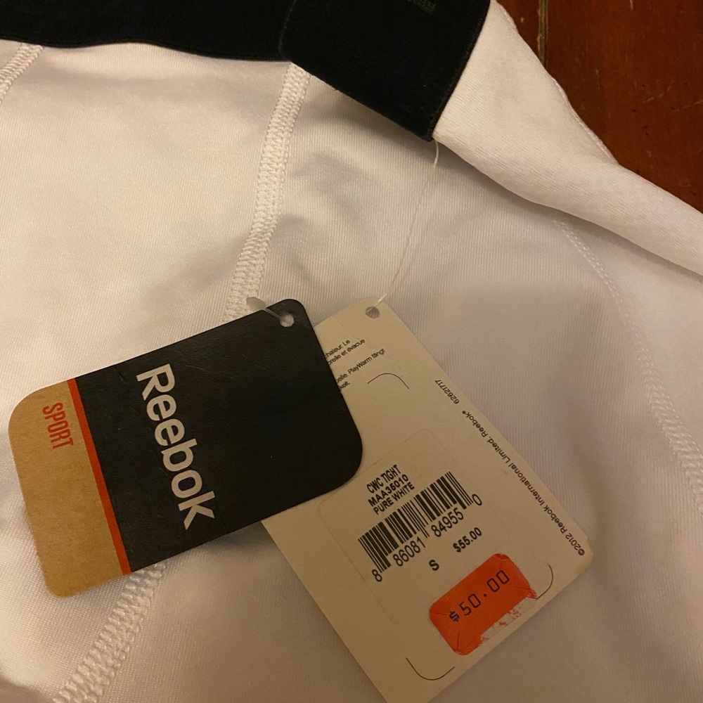 Reebok Fleece Compression Pants Tights Base Layer